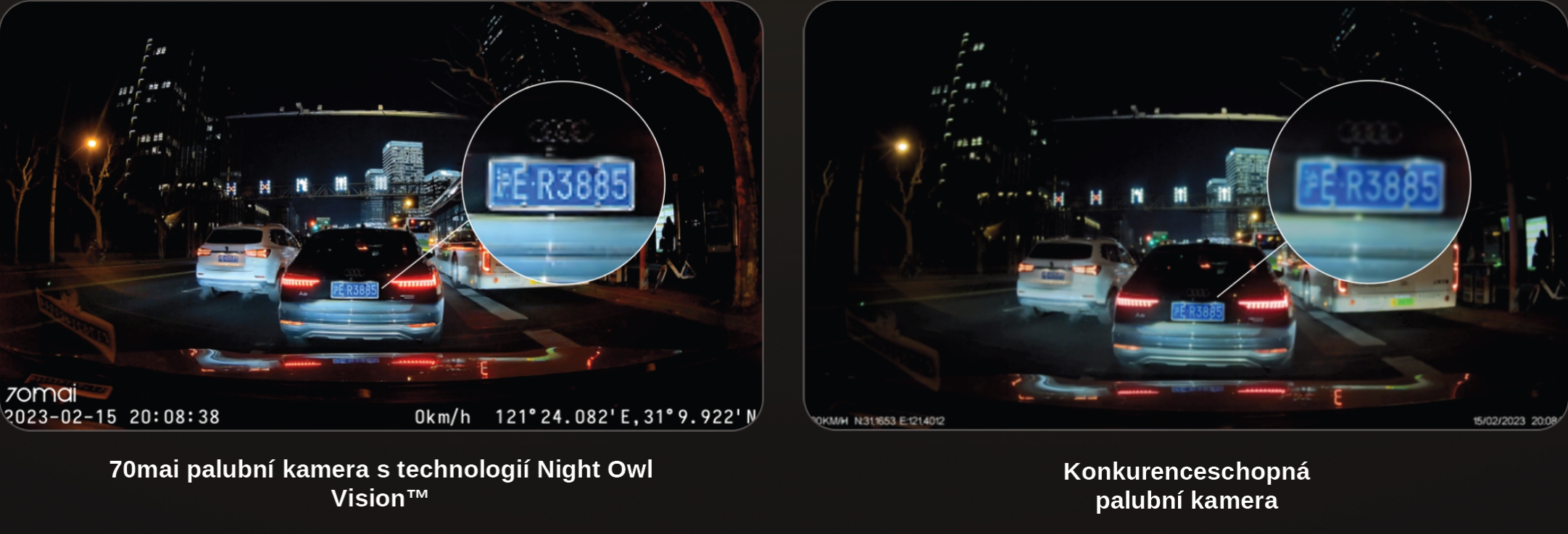 70mai dash cam 4k t800 palubní kamera technologie 70mai evtech_cz